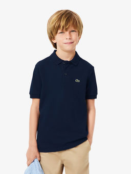 Lacoste - Blue Solid Regular Polo T-Shirt