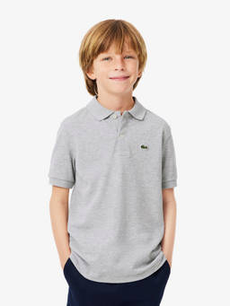 Lacoste - Grey Solid Regular Polo T-Shirt