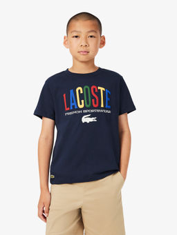 Lacoste - Blue Solid Regular T-Shirt