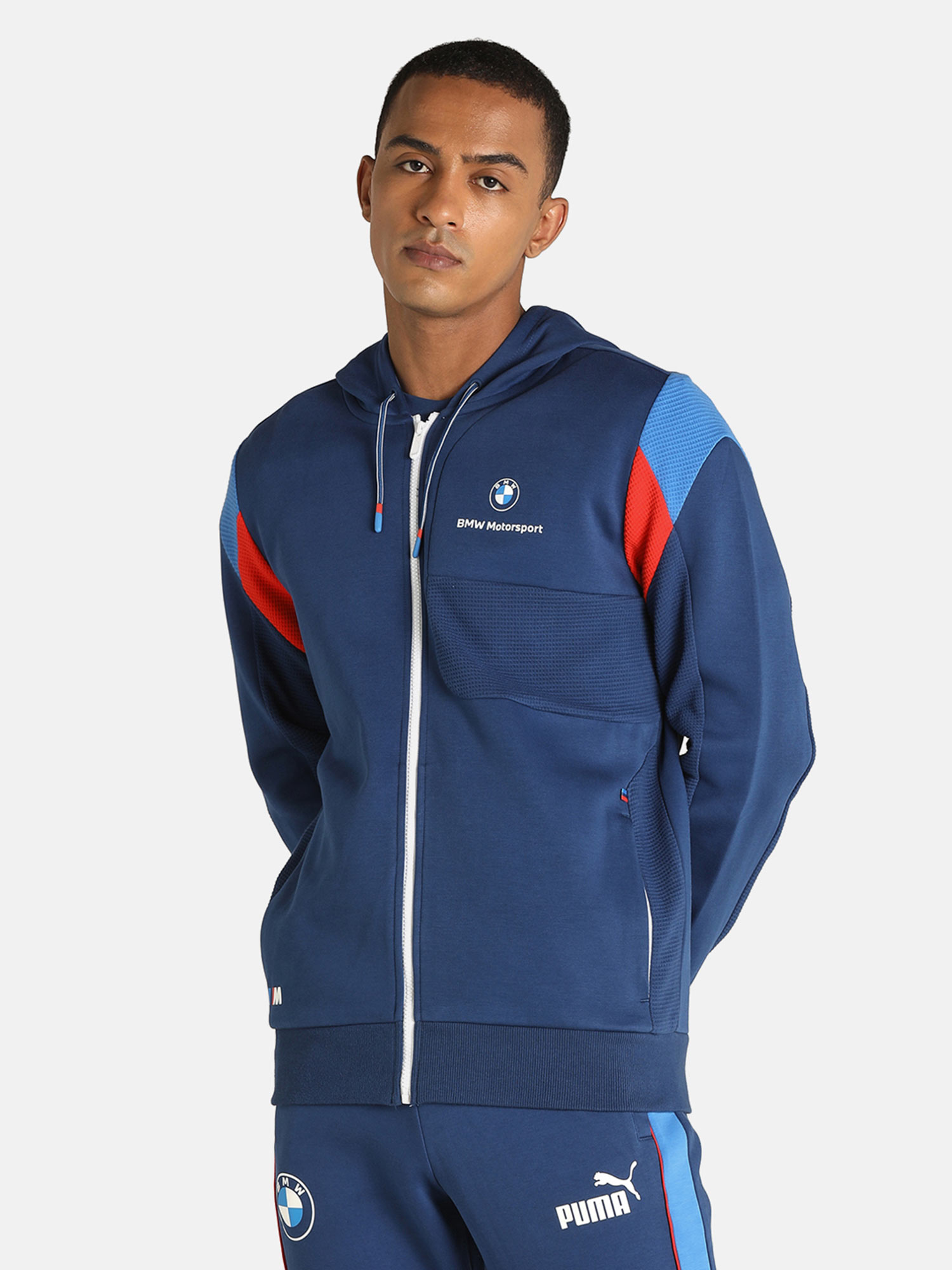Motorsport Hooded Men's Sweat Jacket 