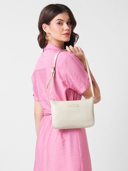 Caprese - Women Jena Baguette Beige Medium Handbag