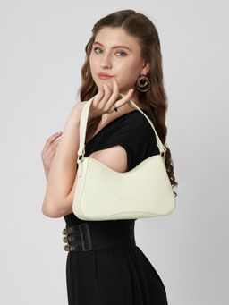 Caprese - Women Olga Baguette Beige Medium Handbag