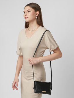 Caprese - Women Nellie Black Small Crossbody Sling Bag