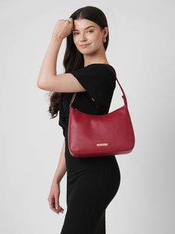 Caprese - Women Carol Cherry Red Medium Handbag