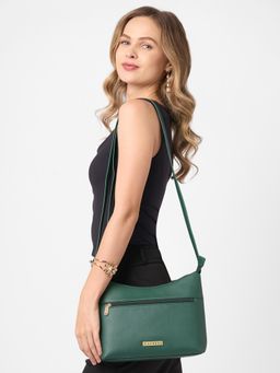 Caprese - Women Ash Green Medium Sling Bag