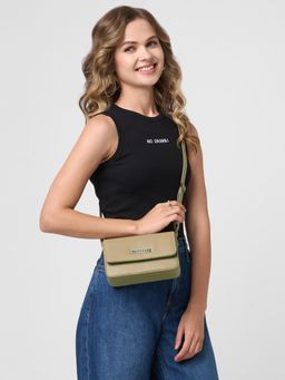 Caprese - Women Evie Beige Small Sling Bag