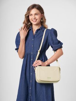 Caprese - Women Greta Beige Medium Sling Bag