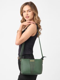 Caprese - Women Reagan Olive Green Medium Sling Bag