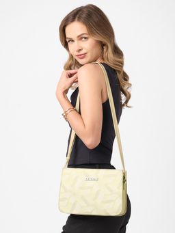 Caprese - Women Seiko Beige Medium Sling Bag