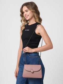 Caprese - Women Tiaraa Pink Medium Sling Bag