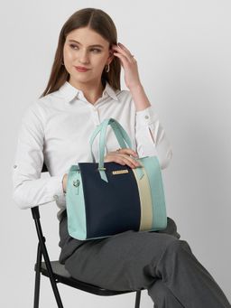 Caprese - Women Birdy Blue Medium Satchel Bag with Detachable Strap