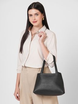 Caprese - Women Elena Black Small Satchel Bag