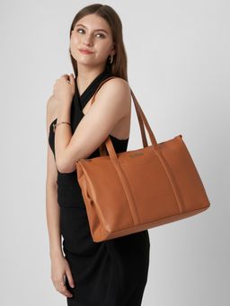 Caprese - Women Basil Tan Large Tote Bag
