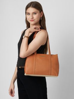 Caprese - Women Basil Tan Small Tote Bag