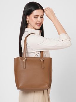 Caprese - Women Elena Tan Medium Tote Bag