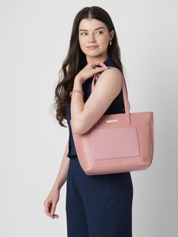 Caprese - Women Fredaa Pink Medium Tote Bag