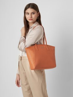 Caprese - Women Ruby Tan Large Tote Bag