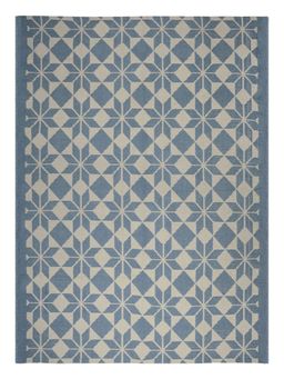 Saral Home - Blue Cotton Handwoven Rugs - 140 x 200 cm