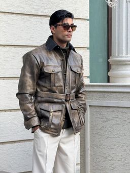 Dressjet - Brown Solid/Plain Regular Shirt
