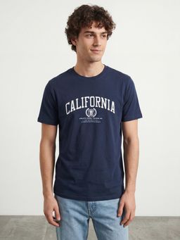 R&B - Blue Typography Regular T-Shirt