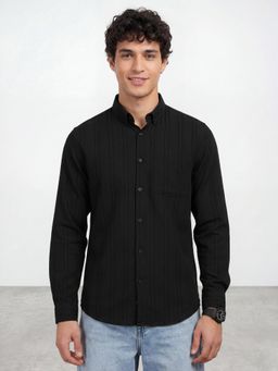 R&B - Black Stripes Regular Shirt
