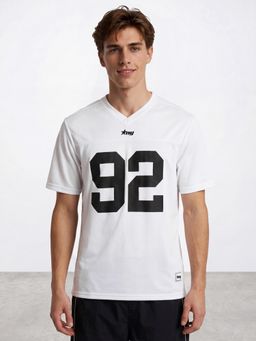 R&B - White Typography Regular T-Shirt
