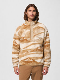 Columbia - Brown Solid/Plain Regular Sweaters