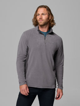 Columbia - Grey Solid/Plain Regular Sweaters