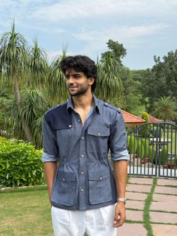 Dressjet - Blue Solid/Plain Regular Shirt