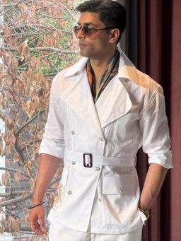 Dressjet - White Solid/Plain Regular Shirt
