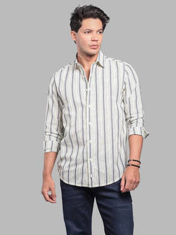 ROOKIES - Yellow Stripes Relaxed Shirt