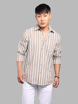 ROOKIES - Multi-Color Stripes Relaxed Shirt