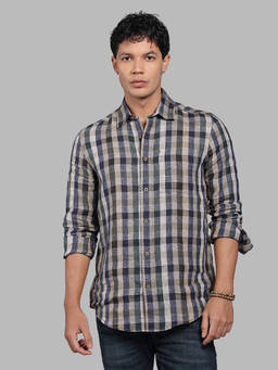 ROOKIES - Multi-Color Checks Relaxed Shirt