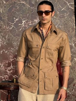 Dressjet - Brown Solid/Plain Regular Shirt