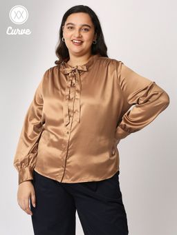 Twenty Dresses by Nykaa Fashion - Curve Hour Of Gratitude Shirt