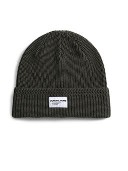 Jack & Jones - Dark Green Organic Cotton Beanie