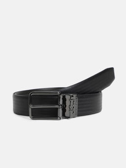 Jack & Jones - Black Premium Reversible Leather Belt
