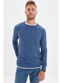 Trendyol - Man Blue Sweater