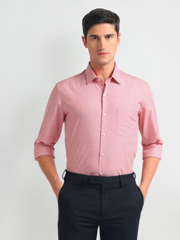 Arrow - Manhattan Slim Fit Fil-A-Fil Formal Shirt