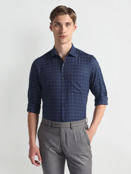 Arrow - Patterned Twill Check Formal Shirt