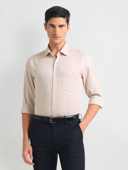 Arrow - Manhattan Slim Fit Windowpane Check Formal Shirt