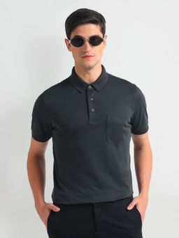 Arrow - Solid Chest Pocket Polo T-Shirt