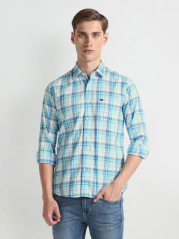 Arrow Sports - Manhattan Slim Fit Cotton Casual Shirt