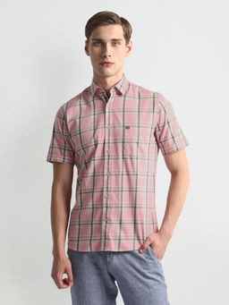 Arrow Sports - Tartan Check Cotton Casual Shirt
