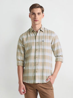 Arrow Sports - Manhattan Slim Fit Tartan Check Casual Shirt