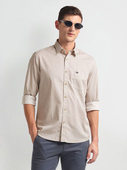 Arrow Sports - Pure Cotton Slim Fit Casual Shirt