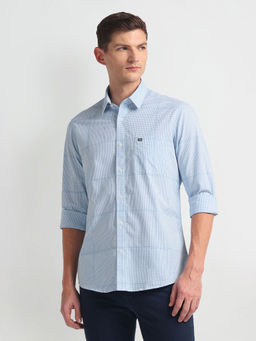 Arrow Sports - Micro Check Slim Fit Casual Shirt