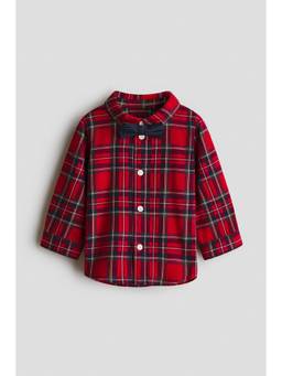 H&M - Boys Red 2-Piece Shirt and Bow