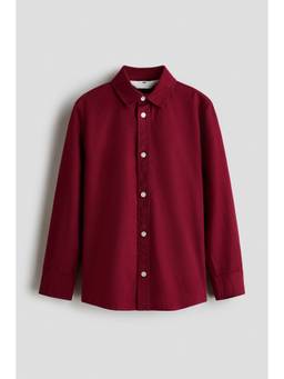 H&M - Boys Red Cotton Shirt