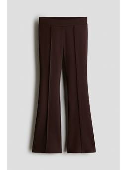 H&M - Girls Brown Flared Viscose-Blend Leggings